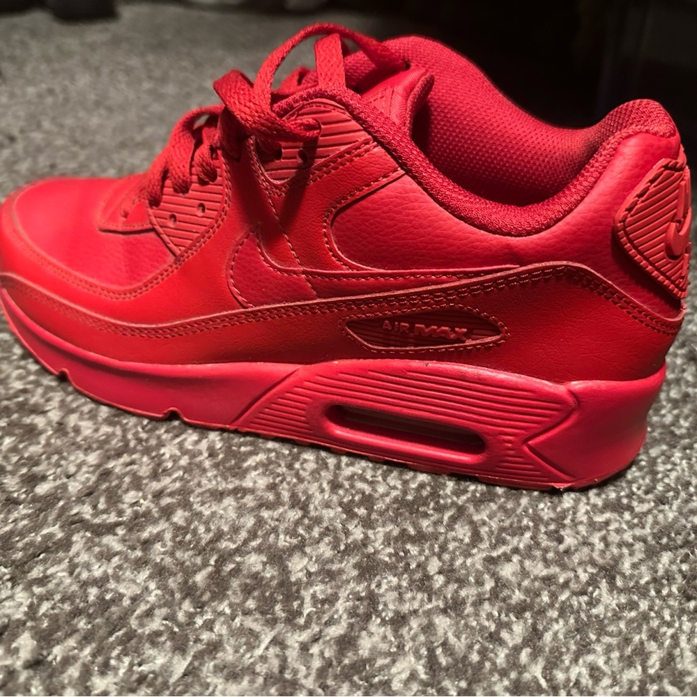 Nike AirMax Red Athletic Shoes